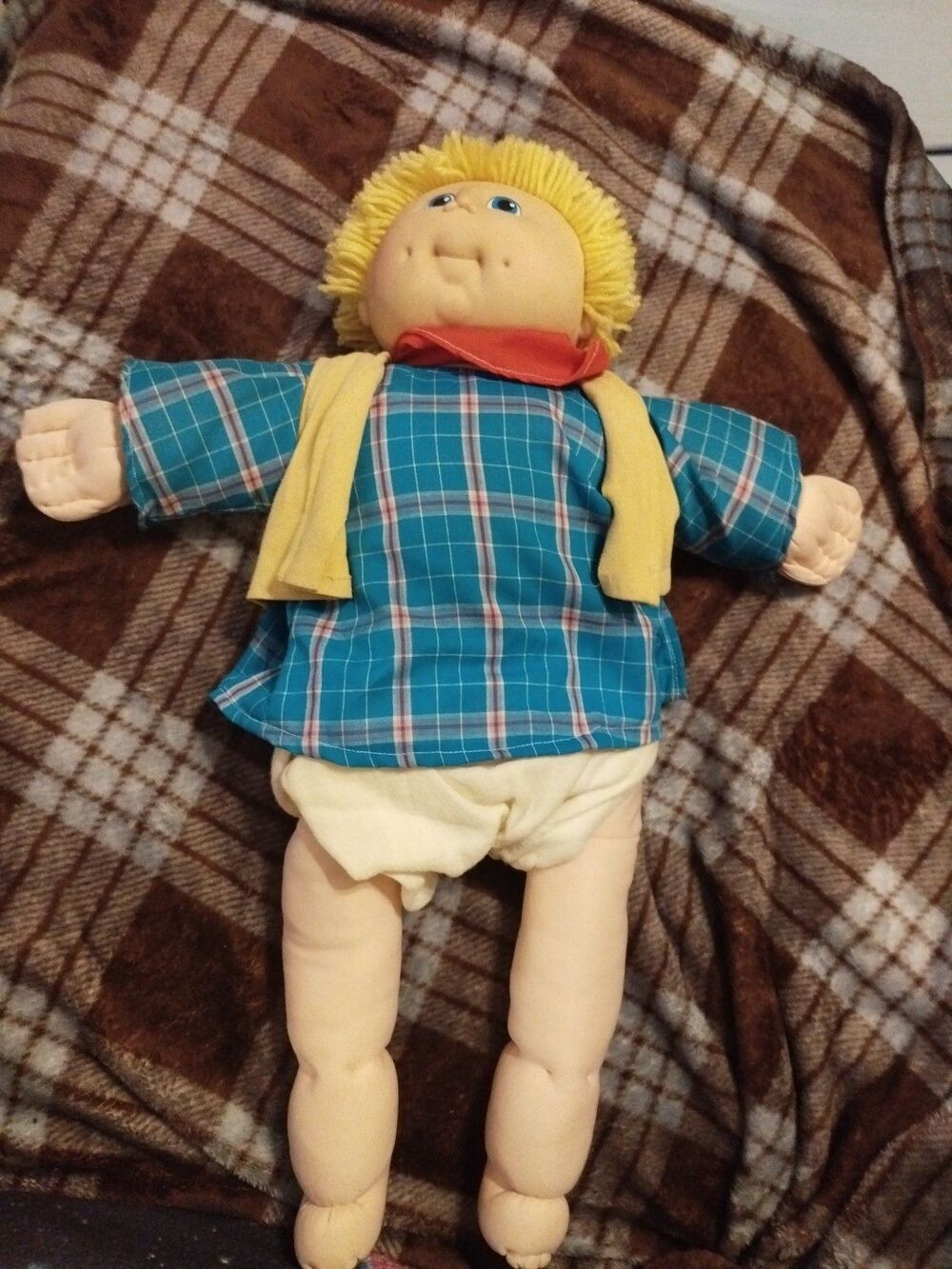 Vintage 1984 Original Doll Baby Cabbage Patch Kid Boy Doll MN Thomas W/ Clothes
